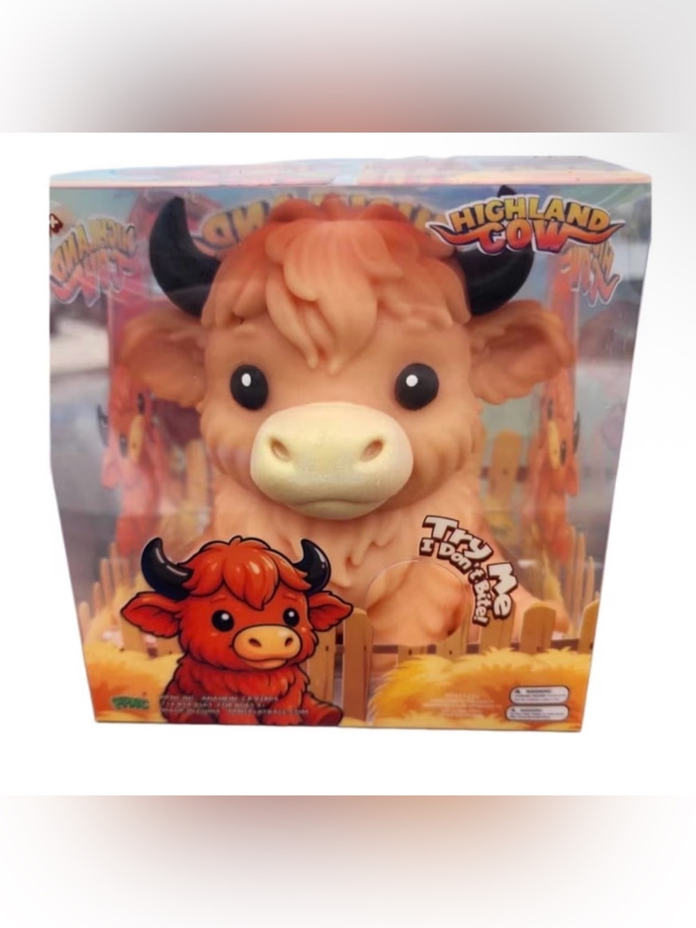 NWT Highland Cow Squishy